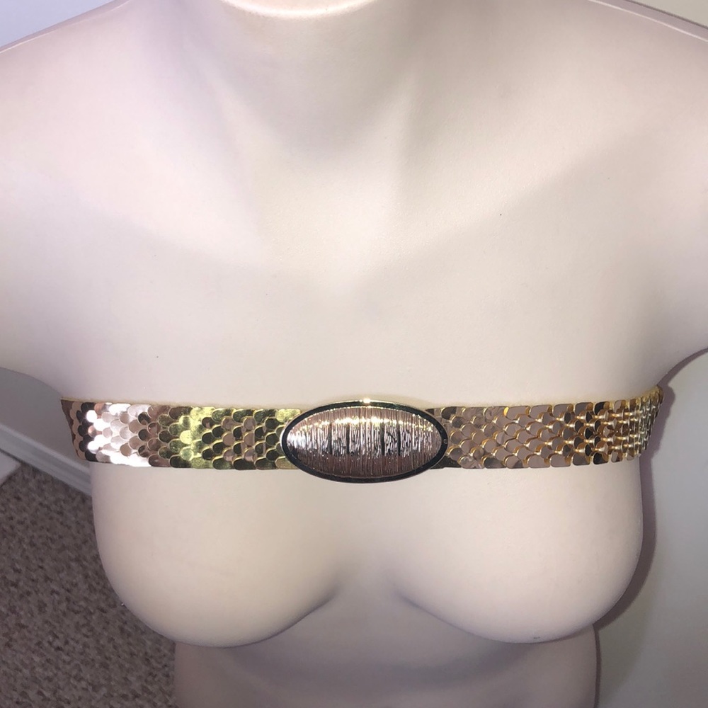 Vintage gold belt